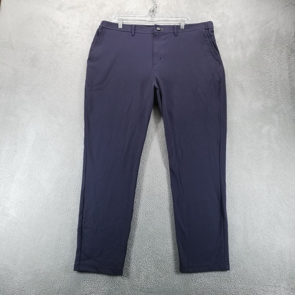 Public Rec Pants Mens 40x32 Blue‎ Gamechanger Chinos Stretch Travel Golf Office